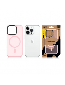 Tactical MagForce Hyperstealth-fodral för iPhone 14 Pro, rosa pantern