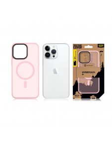 Tactical MagForce Hyperstealth-fodral för iPhone 14 Pro Max, rosa pantern