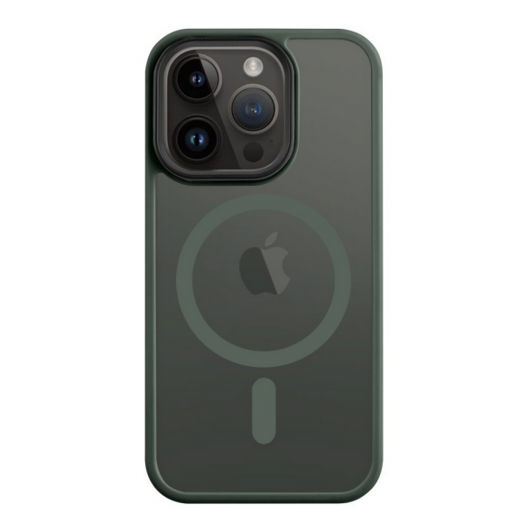 Tactical MagForce Hyperstealth-fodral för iPhone 14 Pro, skogsgrön
