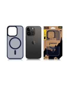 Tactical MagForce Hyperstealth-fodral för iPhone 14 Pro djupblå