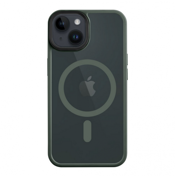 Tactical MagForce Hyperstealth-fodral för iPhone 14 skogsgrön