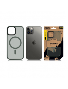 Tactical MagForce Hyperstealth-fodral för iPhone 12/12 Pro Skogsgrön