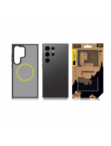Tactical MagForce Hyperstealth 2.0-fodral för Samsung Galaxy S24 Ultra Svart/Gul