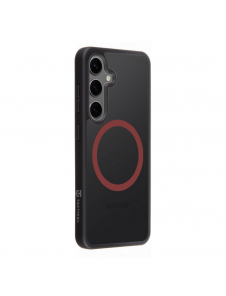 Tactical MagForce Hyperstealth 2.0-fodral för Samsung Galaxy S24 Svart/Röd