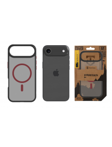 Tactical MagForce Hyperstealth 2.0-fodral för iPhone Air Svart/Röd