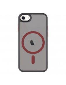 Tactical MagForce Hyperstealth 2.0-fodral för iPhone 7/8/SE 2020/SE 2022 Svart/Röd
