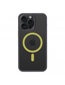 Tactical MagForce Hyperstealth 2.0-fodral för iPhone 15 Pro Max Svart/Gul