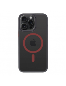 Tactical MagForce Hyperstealth 2.0-fodral för iPhone 15 Pro Max Svart/Röd