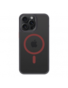 Tactical MagForce Hyperstealth 2.0-fodral för iPhone 15 Pro Max Svart/Röd