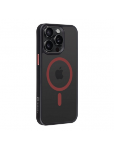 Tactical MagForce Hyperstealth 2.0-fodral för iPhone 15 Pro Max Svart/Röd