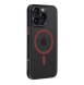 Tactical MagForce Hyperstealth 2.0-fodral för iPhone 15 Pro Max Svart/Röd