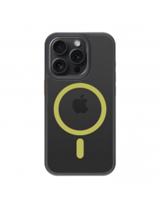 Tactical MagForce Hyperstealth 2.0-fodral för iPhone 15 Pro Svart/Gul