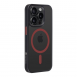 Tactical MagForce Hyperstealth 2.0-fodral för iPhone 15 Pro svart/röd