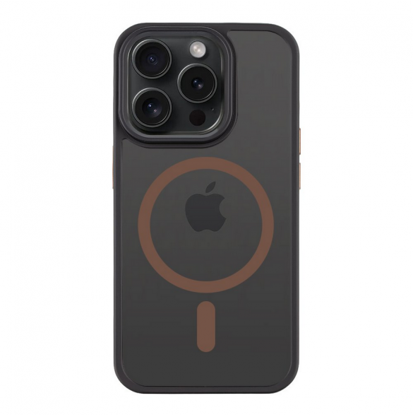 Tactical MagForce Hyperstealth 2.0-fodral för iPhone 15 Pro svart/moucha moose
