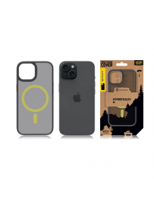 Tactical MagForce Hyperstealth 2.0-fodral för iPhone 15 svart/gul