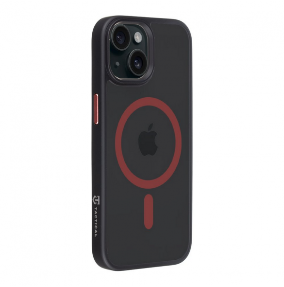 Tactical MagForce Hyperstealth 2.0-fodral för iPhone 15 svart/röd