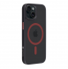 Tactical MagForce Hyperstealth 2.0-fodral för iPhone 15 svart/röd