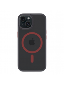 Tactical MagForce Hyperstealth 2.0-fodral för iPhone 15 svart/röd