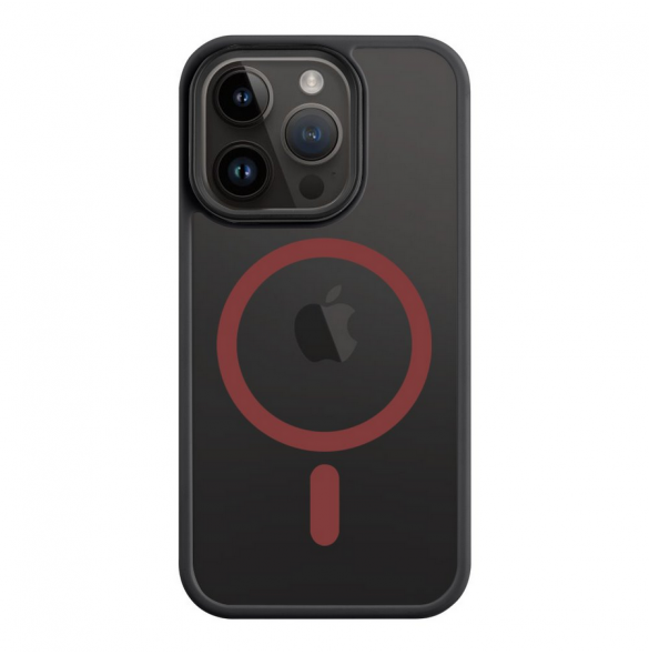 Tactical MagForce Hyperstealth 2.0-fodral för iPhone 14 Pro svart/röd