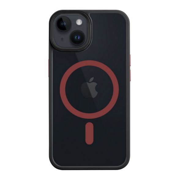 Tactical MagForce Hyperstealth 2.0-fodral för iPhone 14 svart/röd