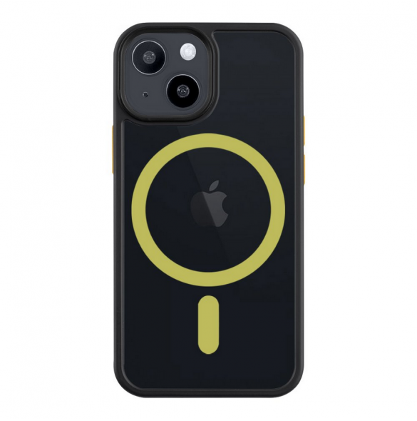 Tactical MagForce Hyperstealth 2.0-fodral för iPhone 13 mini svart/gul