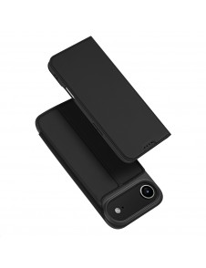 Dux Ducis Skin Pro-skal till iPhone 17 Air med fällbart skydd och kortfack – svart