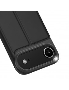 Dux Ducis Skin Pro-skal till iPhone 17 Air med fällbart skydd och kortfack – svart