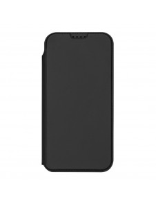 Dux Ducis Skin Pro iPhone 17 skal med fällbart lock och kortfack - svart