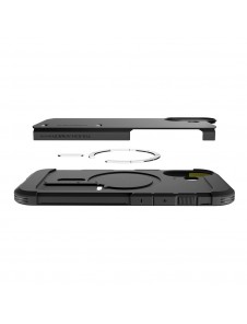 Spigen Tough Armor "T" MagSafe-skal till iPhone 17 – svart