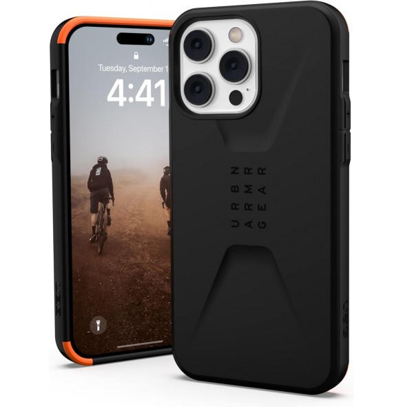 URBAN ARMOR GEAR UAG Designat för iPhone 14 Pro Max Skal Svart 6,7" Civil 114043114040