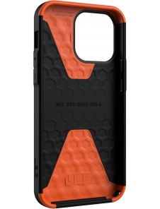 URBAN ARMOR GEAR UAG Designat för iPhone 14 Pro Max Skal Svart 6,7" Civil 114043114040