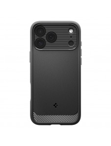 Spigen Rugged Armor Mag MagSafe-skal till iPhone 17 Pro – Mattsvart