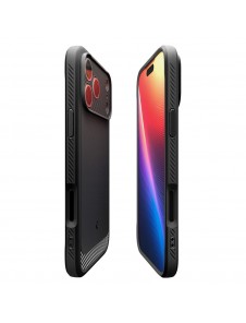 Spigen Rugged Armor Mag MagSafe-skal till iPhone 17 Pro – Mattsvart
