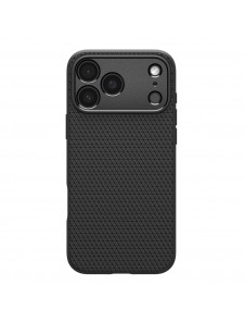 Spigen Liquid Air-skal till iPhone 17 Pro – Mattsvart
