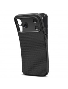 Spigen Liquid Air-skal till iPhone 17 Pro – Mattsvart