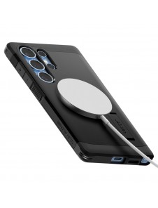 Spigen Tough Armor MagSafe-skal till Samsung Galaxy S25 Ultra - Svart