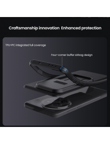 Nillkin CamShield PRO Hårt Skal till OnePlus 13 Svart