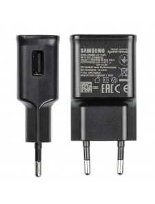 Samsung EP-TA200EBE USB-A 15W väggladdare med EP-DR140ABE USB-A - USB-C-kabel - svart