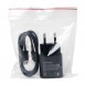 Samsung EP-TA200EBE USB-A 15W väggladdare med EP-DR140ABE USB-A - USB-C-kabel - svart