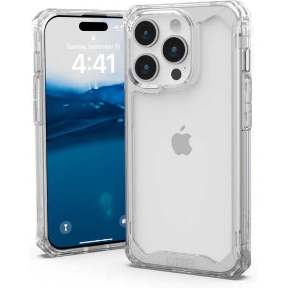 URBAN ARMOR GEAR Plyo-skal kompatibelt med Apple iPhone 15 Pro -transparent