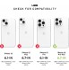 URBAN ARMOR GEAR UAG Skyddsskal för iPhone 15 Pro Max,Plyo Ice Rugged - Transparent