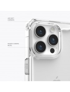 URBAN ARMOR GEAR UAG Skyddsskal för iPhone 15 Pro Max,Plyo Ice Rugged - Transparent