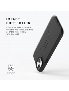 URBAN ARMOR GEAR Civilian-skal kompatibelt med iPhone 15 Plus - Svart (114306114040)