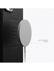 URBAN ARMOR GEAR Civilian-skal kompatibelt med iPhone 15 Plus - Svart (114306114040)