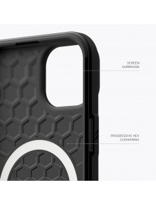 URBAN ARMOR GEAR Civilian-skal kompatibelt med iPhone 15 Plus - Svart (114306114040)