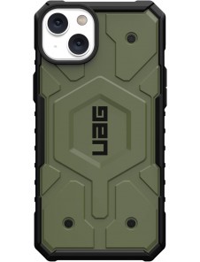 Urban Armor Gear UAG Pathfinder-skal kompatibelt med Apple iPhone 14 Plus - Olivgrön 114053117272