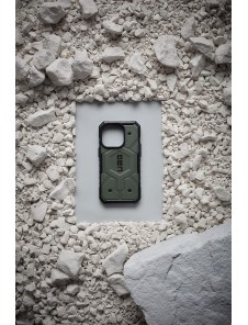 Urban Armor Gear UAG Pathfinder-skal kompatibelt med Apple iPhone 14 Plus - Olivgrön 114053117272