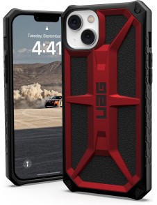 Urban Armor Gear UAG Monarch Skyddsskal Kompatibelt med Apple iPhone 14 Plus - Crimson