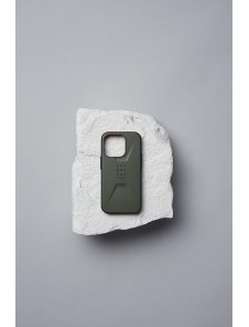 Urban Armor Gear UAG Civilian-skal kompatibelt med Apple iPhone 14 Plus - Olivgrön (114041117272)