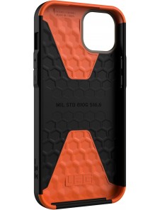 URBAN ARMOR GEAR UAG Designat för iPhone 14 Plus-skal Civil Elegant Ultratunt Slim - Dark Earth